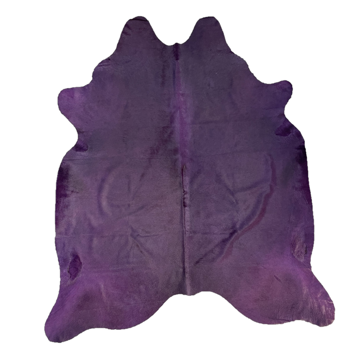 Hair On Cow Hide Rug | Dyed Purple | 42 sq.ft | $275 ea.