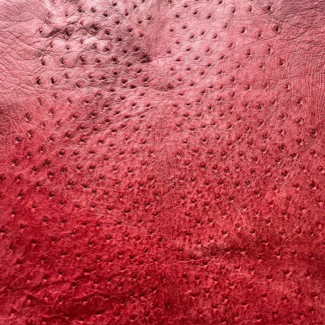 Ostrich Skin | Red | 1.5/1.6mm | $345 ea.