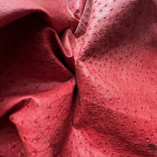 Ostrich Skin | Red | 1.5/1.6mm | $345 ea.