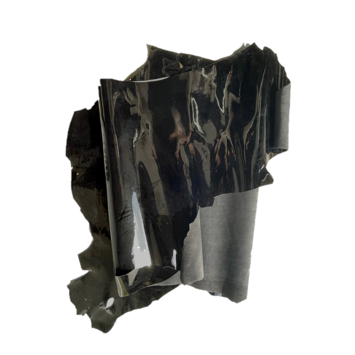 Patent Black Cow Side | 1.2mm | 23 sq.ft | from $300 ea.