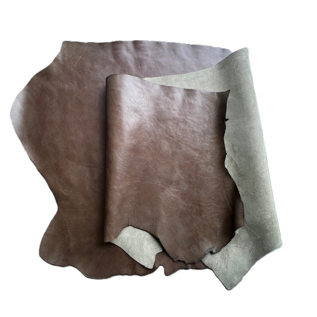 Tuscany Cow Sides | Olive | 1.8  -2.0mm | 22 sq.ft | From $345 ea.