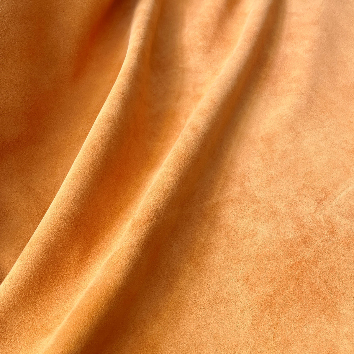Deer Skin Suede Orange | 1.0mm | 8 sq.ft | $65 ea.