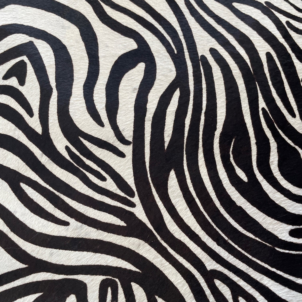Hair On Stenciled Zebra Cow Side | 18 sq.ft | $335 ea.