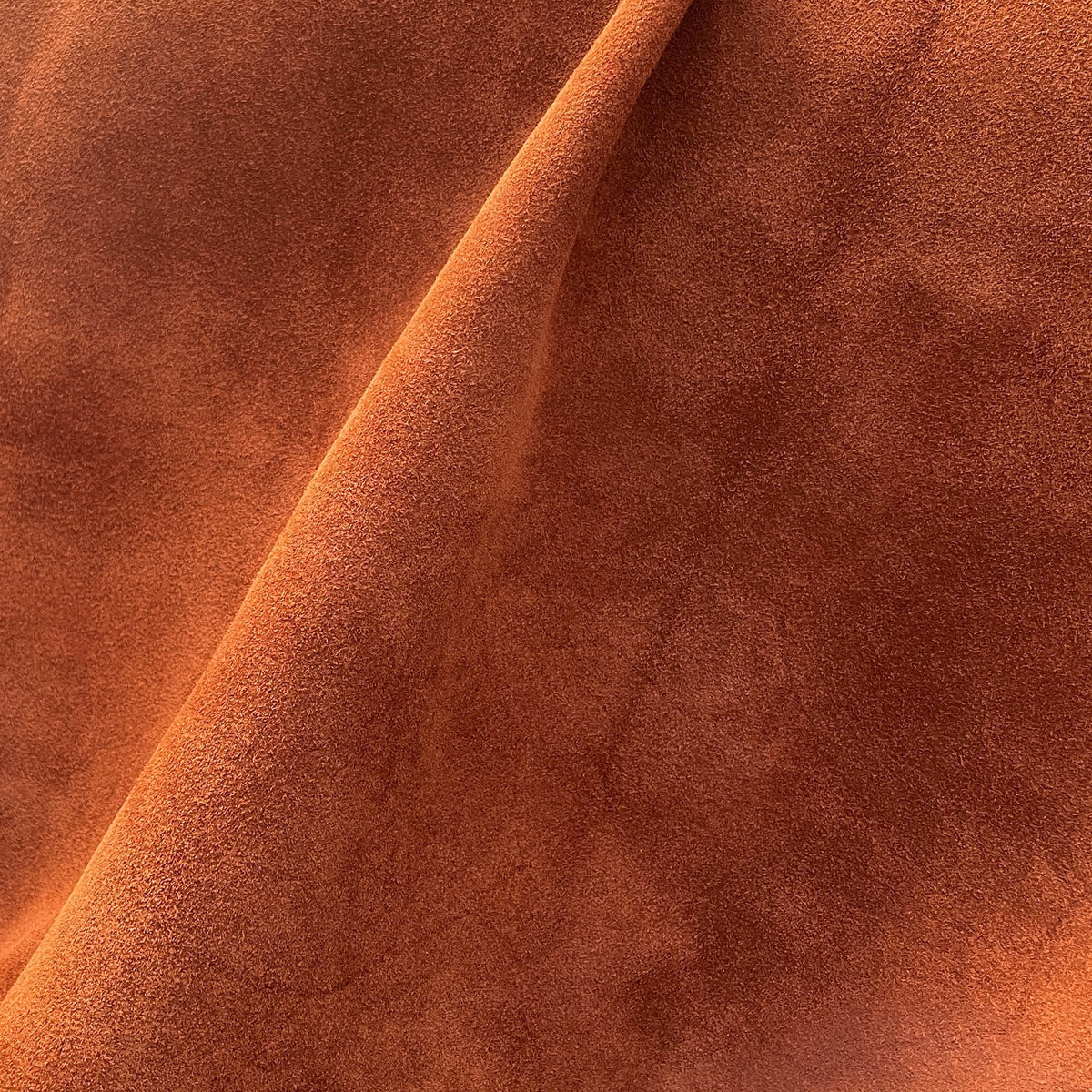 Cow Jersey Suede Double Butts | Rust | 1.2 mm | 15 sq.ft | From $85 ea.